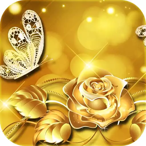 Play Gold live wallpaper APK