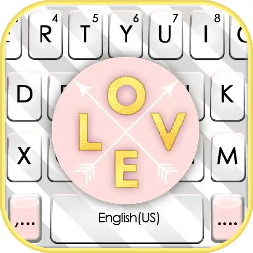 Play Gold Love Sign Theme APK
