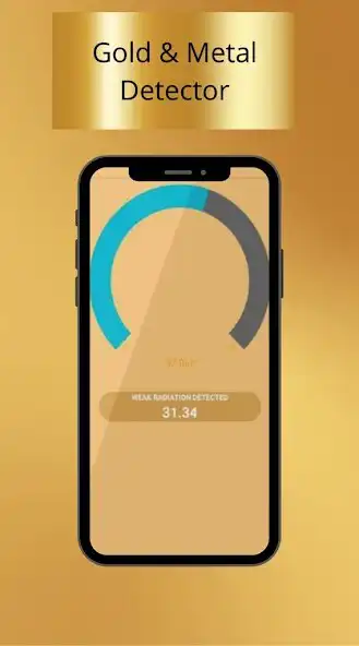 Play Gold Mine Detector-metal app as an online game Gold Mine Detector-metal app with UptoPlay