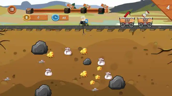 Play Gold Miner Adventure
