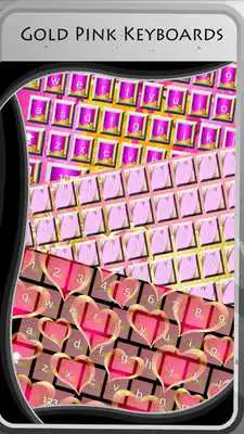 Play Gold Pink Keyboards