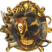 Free play online Gold Pirate Skull Theme APK Free play online Gold Pirate Skull Theme APK