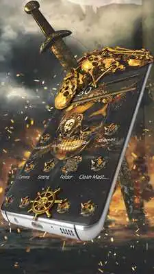 Play Gold Pirate Skull Theme