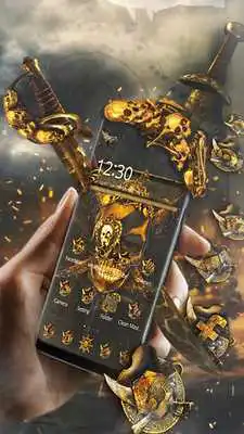 Play Gold Pirate Skull Theme