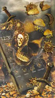 Play Gold Pirate Skull Theme