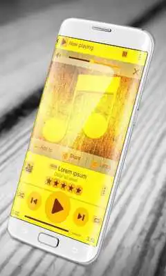 Play Gold PlayerPro Skin
