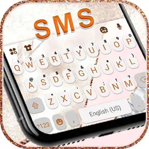 Play Gold Rose Geometric Keyboard Theme APK Play Gold Rose Geometric Keyboard Theme APK
