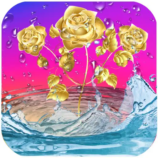 Free play online Gold Rose Live Wallpaper APK Free play online Gold Rose Live Wallpaper APK