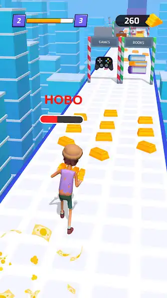 Play Gold Runner: Rich Money Run 3d  and enjoy Gold Runner: Rich Money Run 3d with UptoPlay