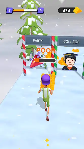 Play Gold Runner: Rich Money Run 3d as an online game Gold Runner: Rich Money Run 3d with UptoPlay