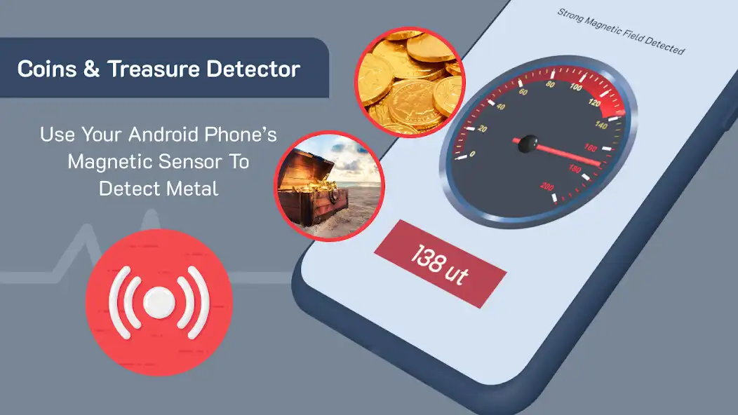 Play Gold Scanner, Metal Detector as an online game Gold Scanner, Metal Detector with UptoPlay