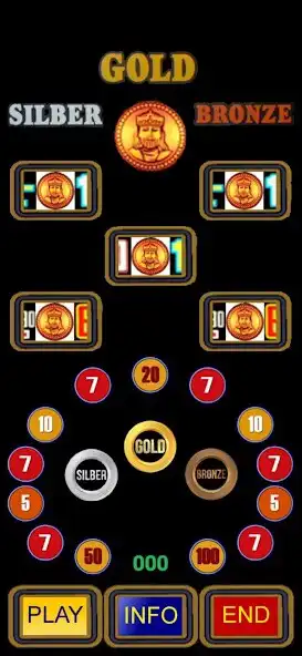 Play Gold Silber Bronze Automat as an online game Gold Silber Bronze Automat with UptoPlay