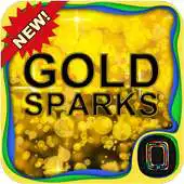 Free play online Gold Sparks Keyboard APK