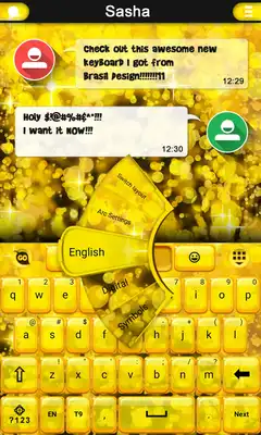 Play Gold Sparks Keyboard Play Gold Sparks Keyboard
