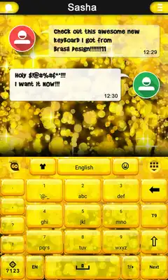 Play Gold Sparks Keyboard Play Gold Sparks Keyboard