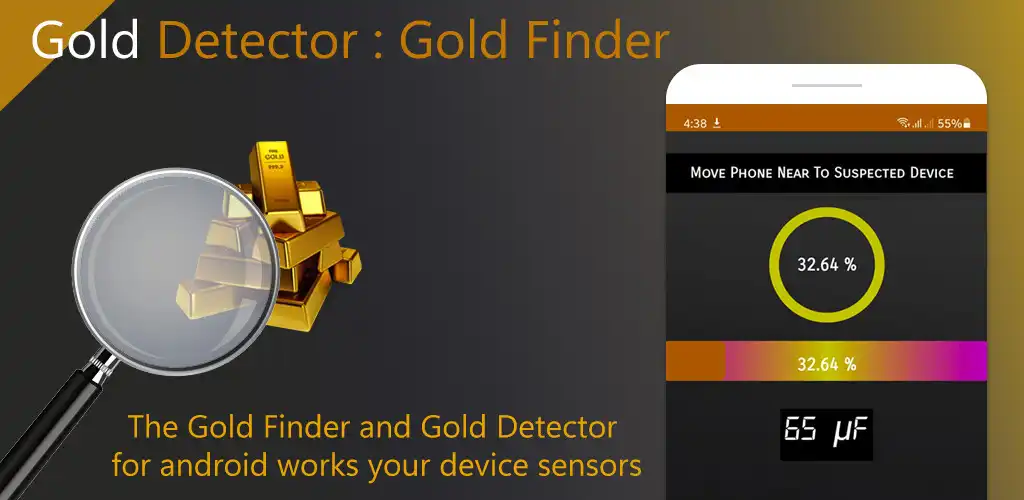Play Gold Tracker  Gold Scanner as an online game Gold Tracker  Gold Scanner with UptoPlay