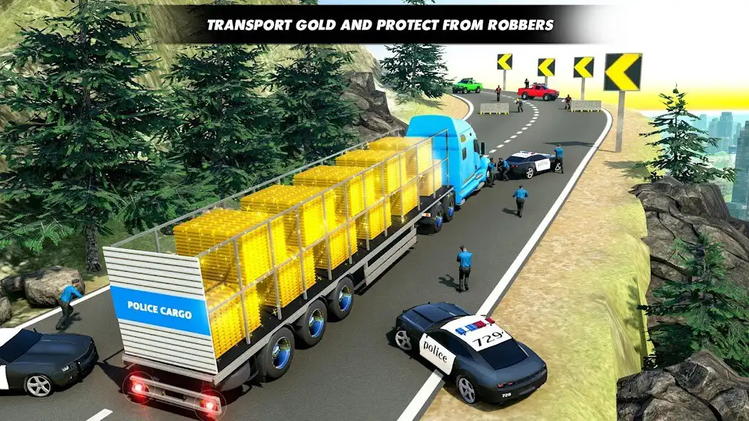 Play Gold Transport Truck Games 3D  and enjoy Gold Transport Truck Games 3D with UptoPlay