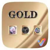 Free play online Gold V Launcher Theme APK Free play online Gold V Launcher Theme APK