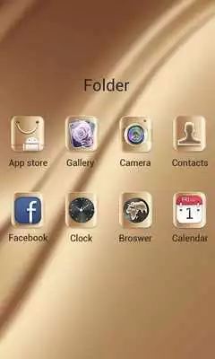 Play Gold V Launcher Theme