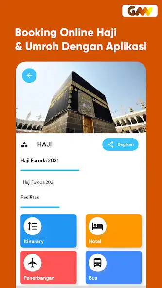 Play Goldy Mulia Wisata : Aplikasi Haji dan Umroh as an online game Goldy Mulia Wisata : Aplikasi Haji dan Umroh with UptoPlay