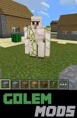 Play Golem MODS For MCPocketE
