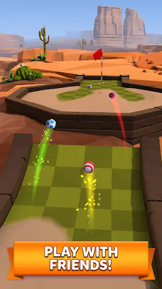 Speel Golf Battle als een online game Golf Battle met UptoPlay