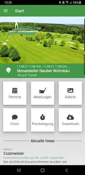 Play Golf Gut Sansenhof as an online game Golf Gut Sansenhof with UptoPlay