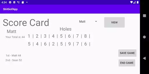 Play Golf Scorecard as an online game Golf Scorecard with UptoPlay