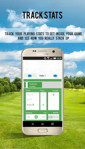Play Golfshake Score+Stats Tracker as an online game Golfshake Score+Stats Tracker with UptoPlay