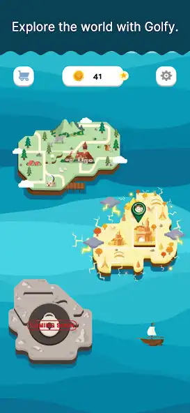 Play Golfy - Golf Challenge as an online game Golfy - Golf Challenge with UptoPlay