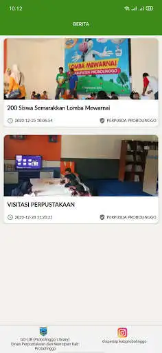 Play GO-LIB (Probolinggo Library) as an online game GO-LIB (Probolinggo Library) with UptoPlay