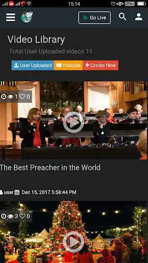 Play APK GoLive Christians  and enjoy GoLive Christians with UptoPlay com.cognosys.golivechristians