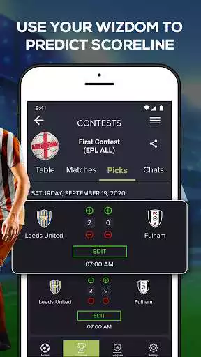 Play Golwiz- Football Predictor as an online game Golwiz- Football Predictor with UptoPlay