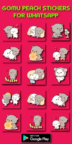 Play GomaPeach Sticker For WhatsApp  and enjoy GomaPeach Sticker For WhatsApp with UptoPlay