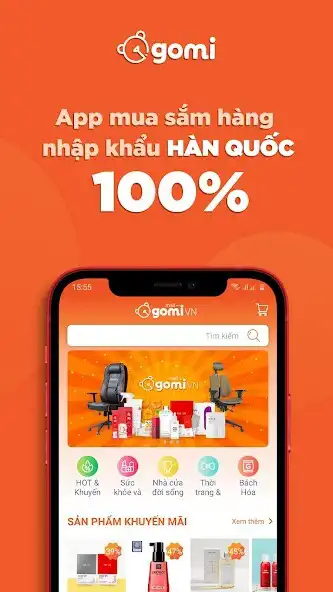 Play Gomi Mall -Mua Sắm Từ Hàn Quốc  and enjoy Gomi Mall -Mua Sắm Từ Hàn Quốc with UptoPlay