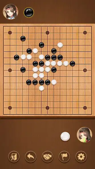 Play Gomoku: Renju Rules as an online game Gomoku: Renju Rules with UptoPlay