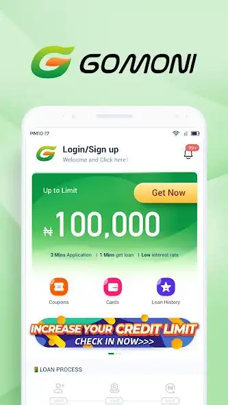 Play GoMoni-personal loan online  and enjoy GoMoni-personal loan online with UptoPlay