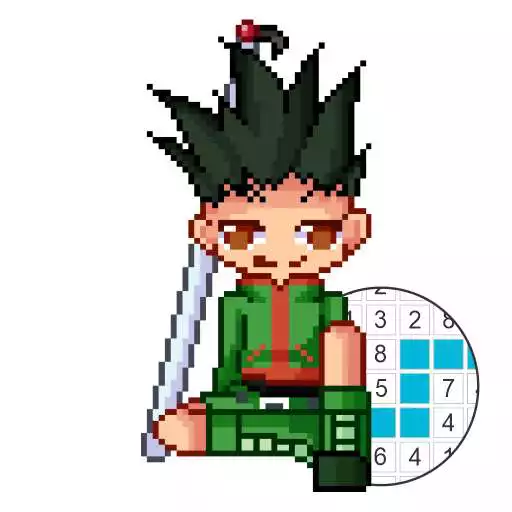 Play Gon Freecss Hunter X Hunter Pixel Art Games APK Play Gon Freecss Hunter X Hunter Pixel Art Games APK