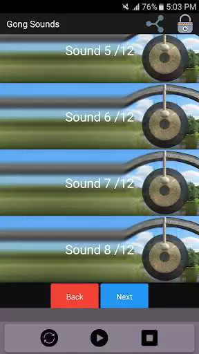 Play Gong Sounds as an online game Gong Sounds with UptoPlay
