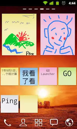 Play GO Note Widget  and enjoy GO Note Widget with UptoPlay