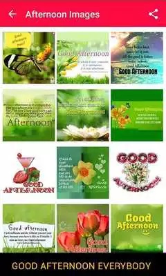 Play Good Afternoon Stickers
