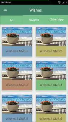 Play Good Afternoon Wishes-SMS