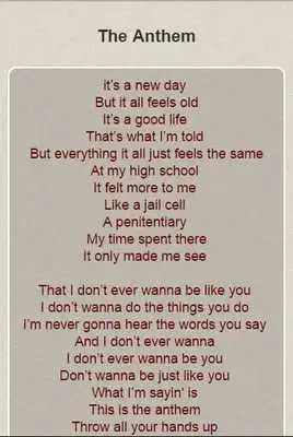 Play Good Charlotte Lyrics