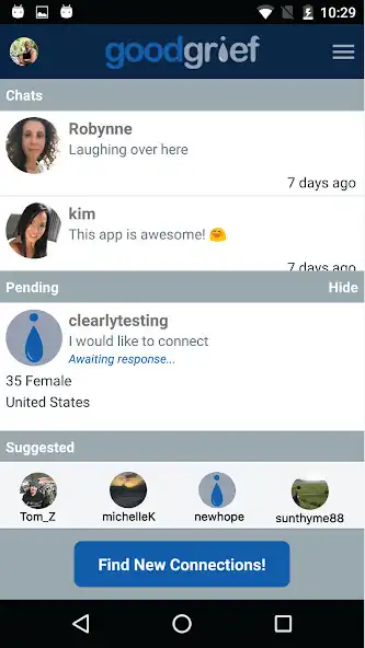 Play Good Grief - Chat and Messaging Play Good Grief - Chat and Messaging