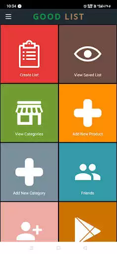 Play Good List - Grocery List App as an online game Good List - Grocery List App with UptoPlay