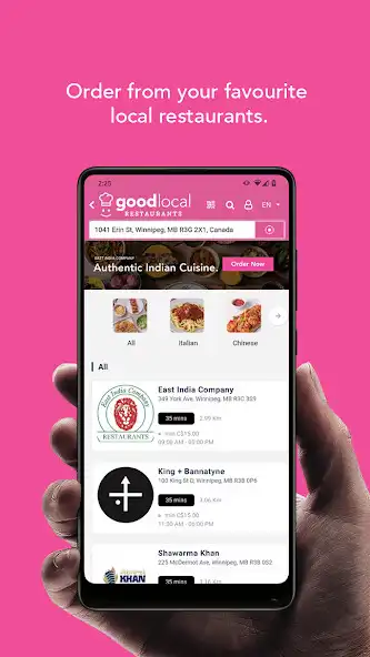 Play GoodLocal Restaurants - Food D as an online game GoodLocal Restaurants - Food D with UptoPlay