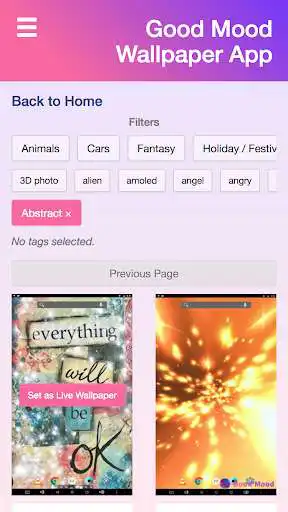 Play Good Mood Wallpaper App as an online game Good Mood Wallpaper App with UptoPlay
