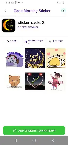 Play Good Morning Animated Stickers as an online game Good Morning Animated Stickers with UptoPlay