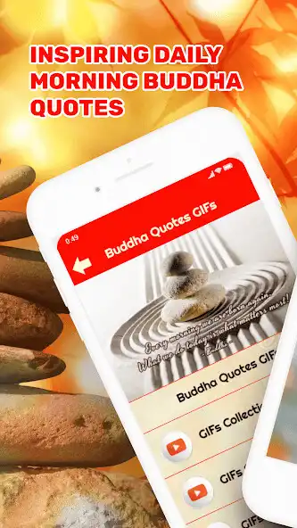 Play Good Morning Buddha Cards GIFs  and enjoy Good Morning Buddha Cards GIFs with UptoPlay