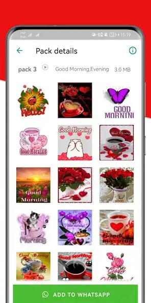 Play Good Morning,Evening WAsticker  and enjoy Good Morning,Evening WAsticker with UptoPlay